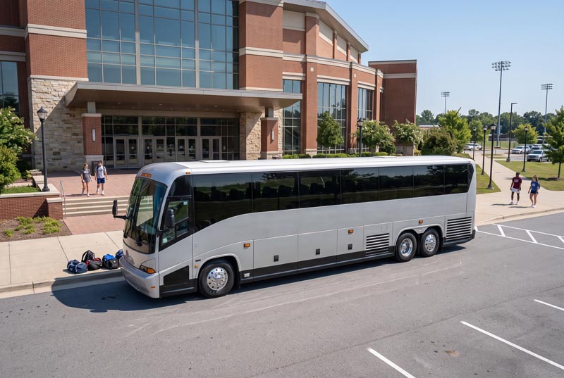 Sports Team Charter Bus Rentals in Lewisville, TX
