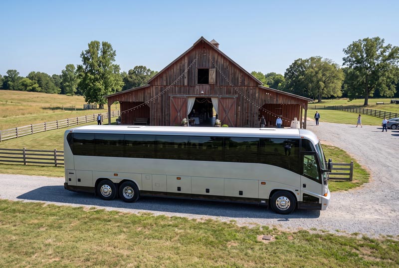 Wedding Shuttle Bus Services in Lewisville, TX